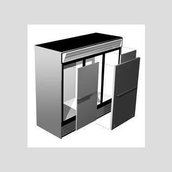 VANDAL PANEL KIT GDM-69 BLACK