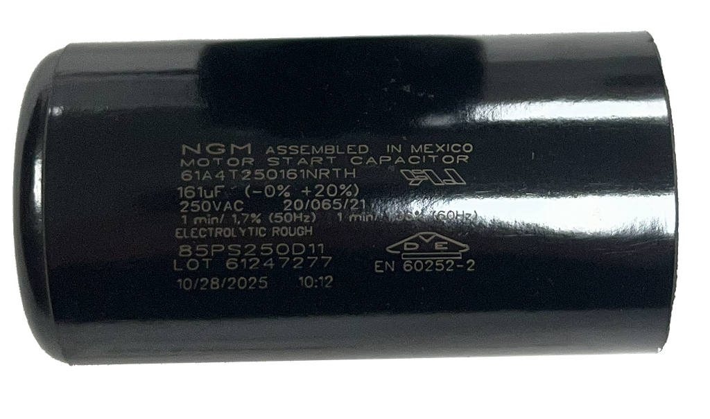 Start Capacitor - 61A4T250161NRTH - 161uF 