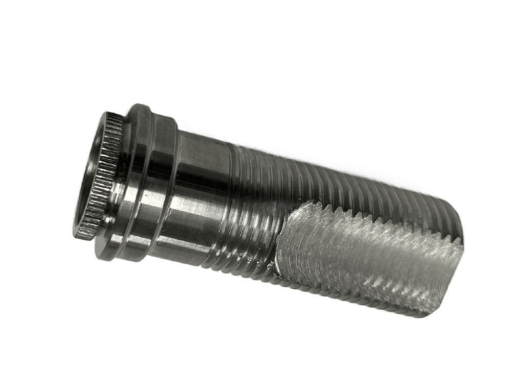 Shank only 2.50 w/int Ring Stainless Steel W/Milled Flat