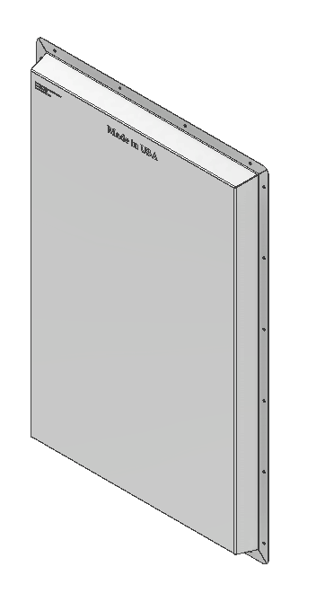 Door pan Perlick 20" x 30.25" Stainless Steel Replacement