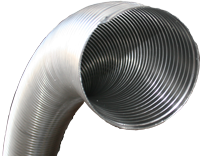 3" Aluminum Flex - 25ft Lengths