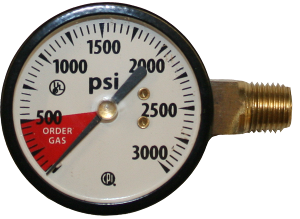 3000lb Right Hand Gauge