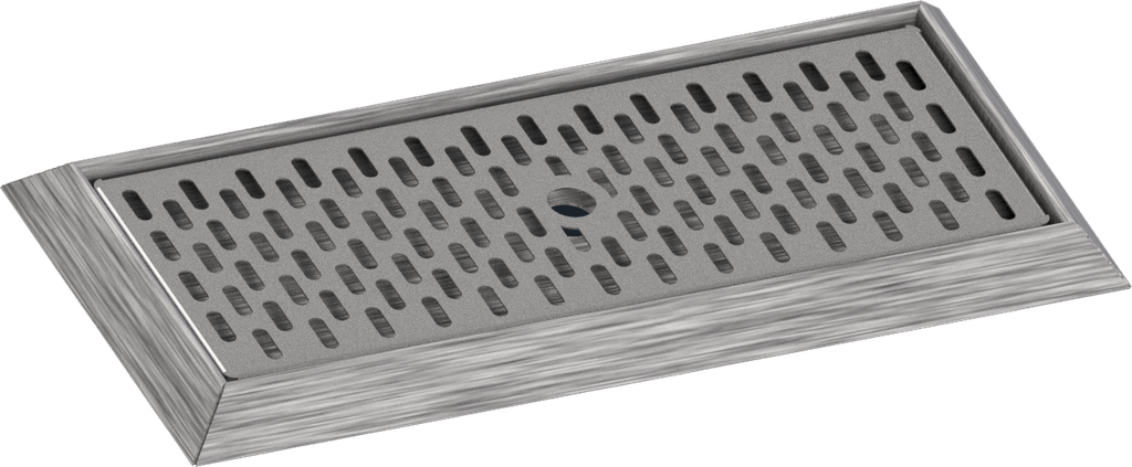 7x14 Beveled Edge Drain Tray (15.75" X 7" Outer, 14" x 5.2" Inside)