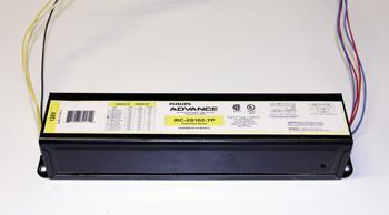 BALLAST, RC-2S102-TPIM W/36" BLACK/WTE  LEADS