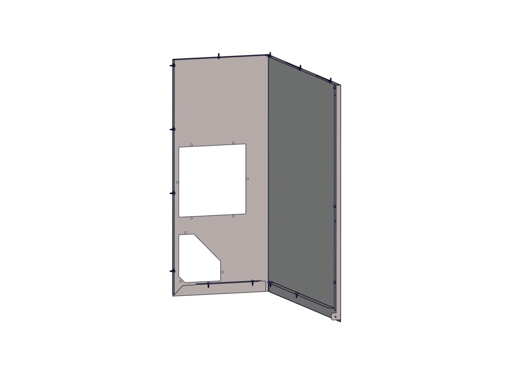 CAB END KIT TCF/TCR SS