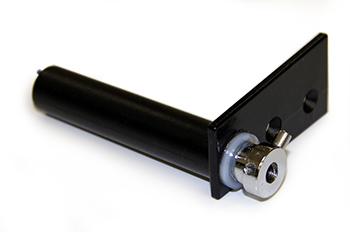 CARTRIDGE HINGE RH, R57-13805 DIE CAST ZINC, BLK POWDER COAT