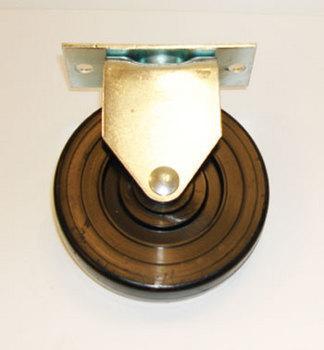 CASTOR 4" RIGID W/O BRAKE TDD1 1F 2312-97 SMALL TOP PLATE