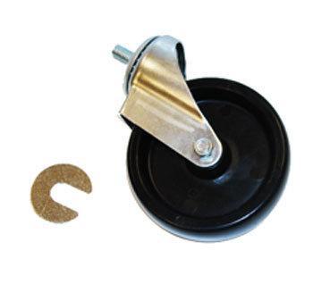 CASTOR 5" W/O BRAKE 1/2"-13 X 3/4" STEM & 1 SHIM