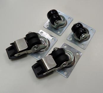 CASTOR KIT 1 1/2" PLATFORM SET 2)830268 2)976408