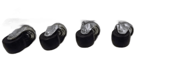 CASTOR KIT 2-1/2" FRAME TAC-48 SILVER