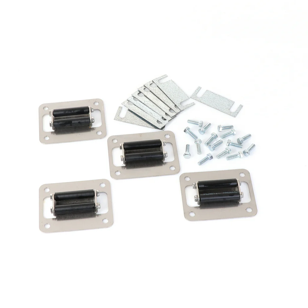 CASTOR KIT TBR/TDR 7/8" (H) SET OF 4