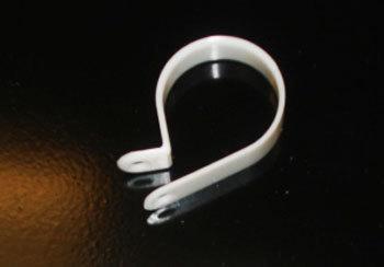CLIP, P 1 1/8" 18-HN WHITE