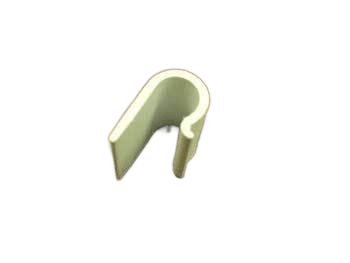 CLIP, TRUETRAC RETAINER 5/8" WHITE, PVC GDM-33CPT