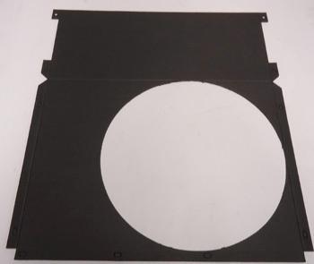 COND SHROUD, FORMED 14 1/16" X 6 9/16"