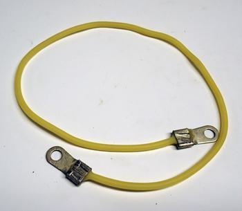 CORD, LATEX 19" (3/32"DIA) W/2 TERM. RING