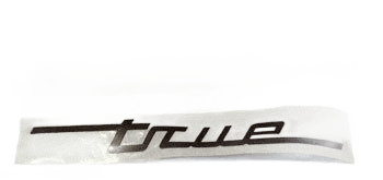 DECAL "TRUE" GOLD VINYL