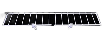 DIVIDER ASM GEM-26 SUBWAY 22 1/4"W X 4 1/2"D WHT