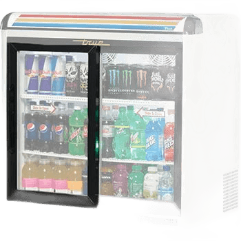 DOOR ASM GDM-09E LT BLK 16 1/2"W X 26 3/4"L