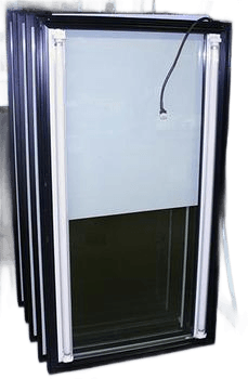 DOOR ASM GDM-49 LH BLK IDL 115V 42" Cord NARROW GASKET