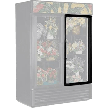 DOOR ASM GDM-49FC RH BLK IDL 220V 26 5/8"W X 54 1/4"L