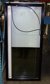 DOOR ASM GDM-72 RH BLK IDL 115V 76"cord 25 5/8" X 54 1/4"