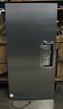 DOOR ASM TR2H-2HS LH TOP 16 GA 1"X 1" T304 W/180 GRIT