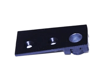 DOOR PLATE BTM RH, R57-X811 DIE CAST ZINC, BLK POWDER COAT