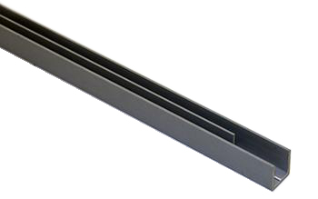 DOOR TRACK BTM, THAC-36-LD-DG GRAY PVC 31 5/8