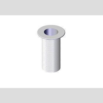 DRAIN 1"NPS, ABS GRAY THERMOPLASTIC E16-3020