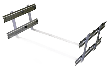 DRAWER SUPPORT ASM TRCB-52/82/ 96  37 1/4" X 3 1/8" STAINLESS