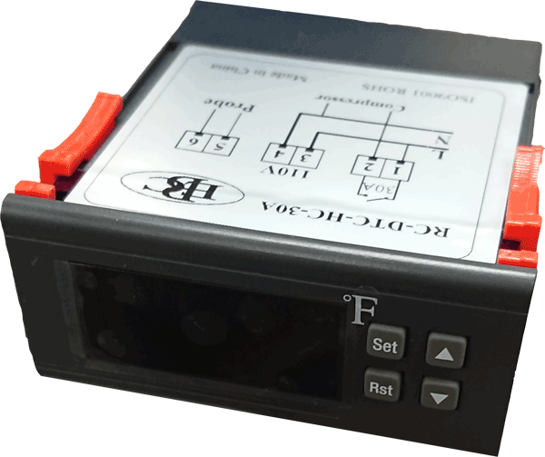 Digital Temp Control 30amp H/C - 110V