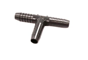 ELBOW, 1/2" X 1/2" X 1/2" GRAY BARBED "T" #16005-27