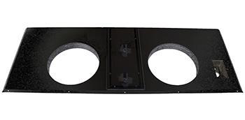 EVAP COVER ASM GDM-72F BLK 67 9/16 X 20 7/16 (2 fan hole)