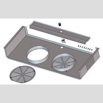 EVAP COVER ASM TVM-48SL WHT