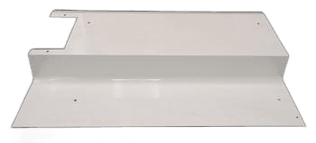 EVAP COVER FRONT, TSSU-27 WHT