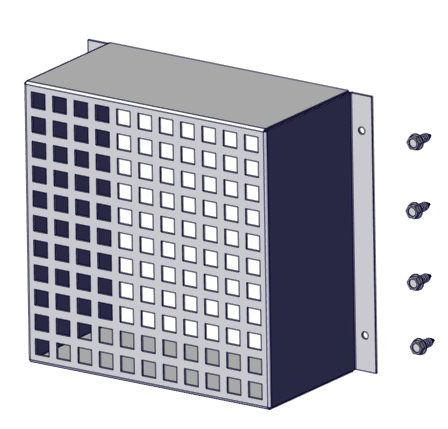 EVAP MOTOR CAGE KIT GDM-06-HC WHT