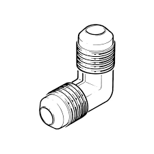 Elbow Flare 5/16 x 5/16 Molded Plastic