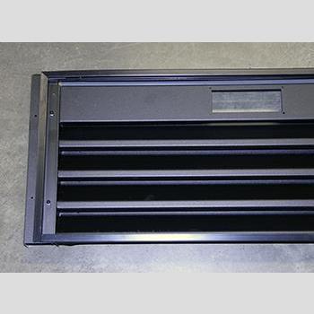 GRILL ASM GDM-49 BLK ELSTAT