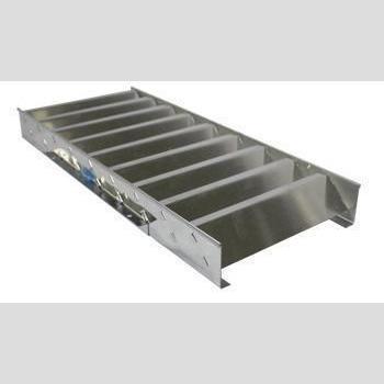 GRILL ASM TBB-24'S FRONT SS 8"W X 19-1/4"L