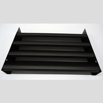 GRILL ASM TD,TM A BLK FRONT 12 7/8"W X 8 5/8"H