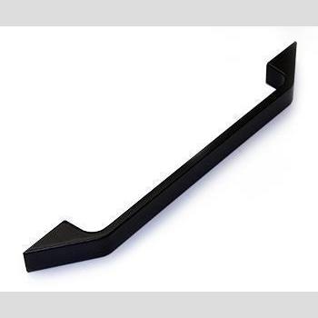 HANDLE, ZINC, BLK POWDER COAT EAR MOUNT