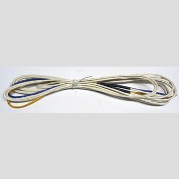 HEATER WIRE GL BRAID 155" 220V 3.5W/FT 18" YELLOW BLUE LEADS