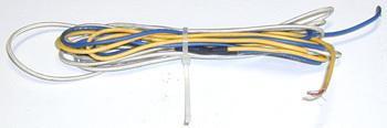 HEATER WIRE GL BRAID 178" 220V 3.5W/FT 18" YELLOW/BLUE LEADS