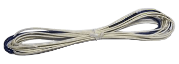 HEATER WIRE GL BRAID 182" 115V 3.5W/FT 48" BLUE/WHT LEADS