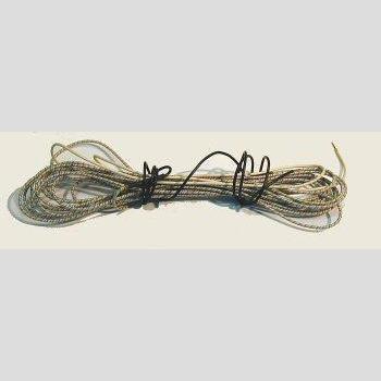 HEATER WIRE GL BRAID 290" 115V 3.5W/FT 47" W/BLUE/WHITE LEADS