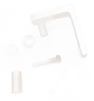 HINGE KIT GDM-08/10/12/15 TOP LH NEW - DOES NOT HAVE SHAFT