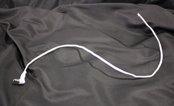 INPUT WIRE W/ PLUG, LED, 25"