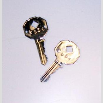 KEY, #2854 or #3854 (SET OF 2) FOR LOCKING SECURITY COVER