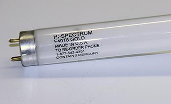 LAMP, F040T8 GOLD FLORESCENT BAKERY LAMP