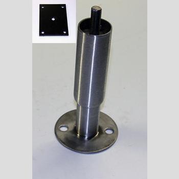 LEG KIT, 6" SEISMIC SET/4 W/ BRKTS